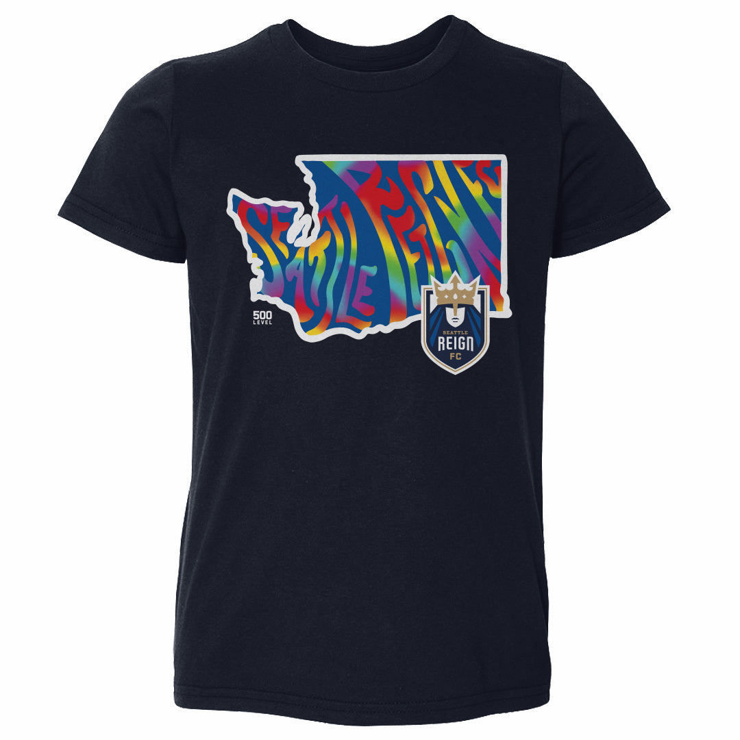 Seattle Reign FC Kids Toddler T-Shirt | 500 LEVEL