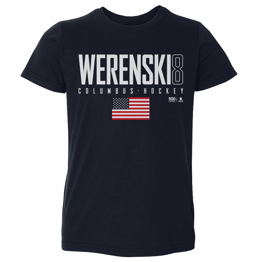 Zach Werenski Kids Toddler T-Shirt | 500 LEVEL