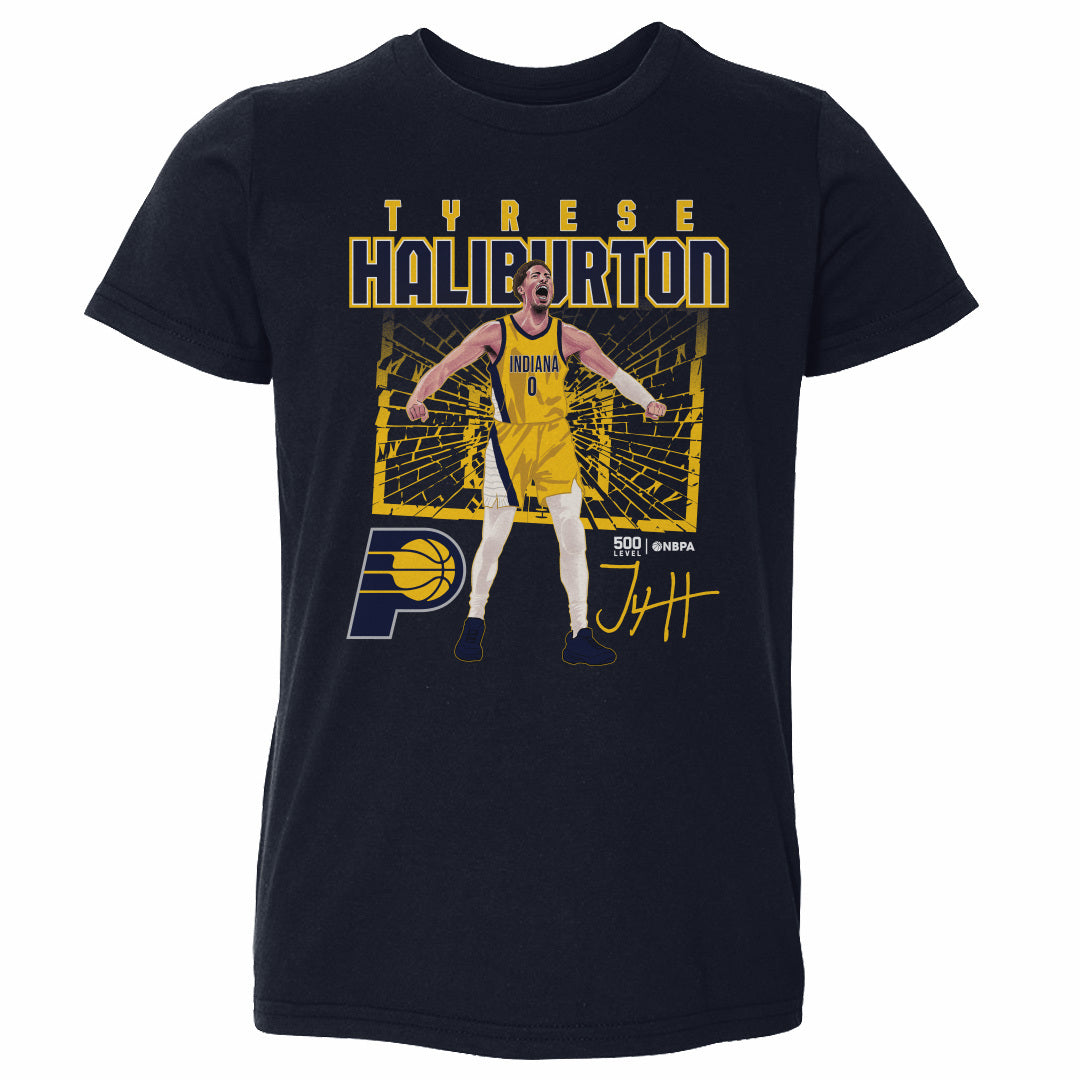Tyrese Haliburton Kids Toddler T-Shirt | 500 LEVEL