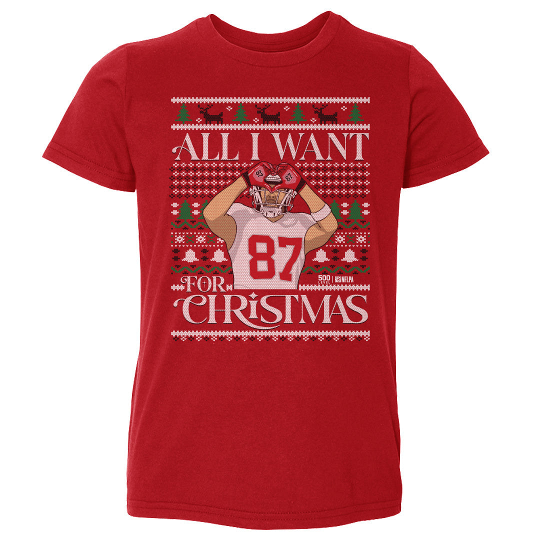 Travis Kelce Kids Toddler T-Shirt | 500 LEVEL