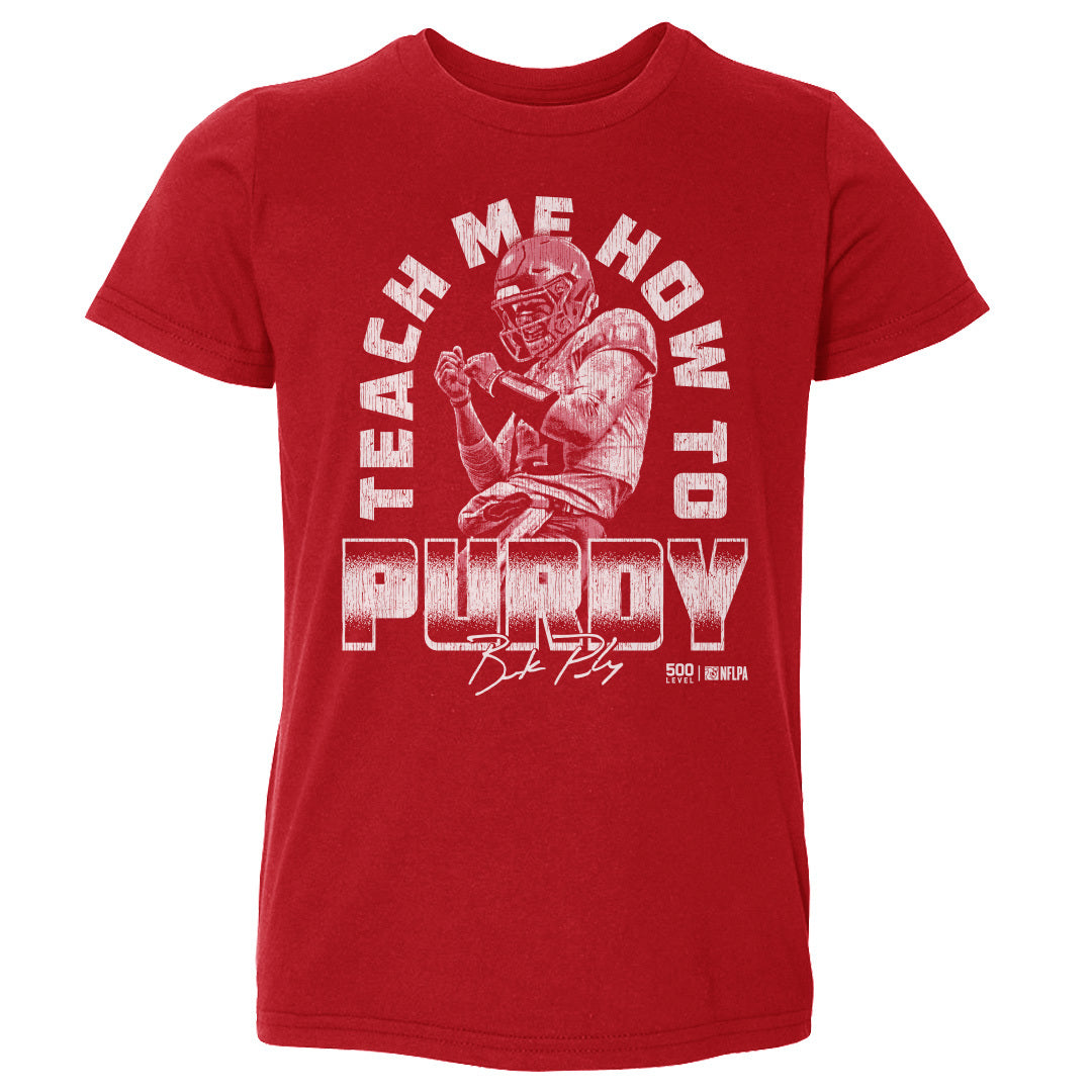 Brock Purdy Kids Toddler T-Shirt | 500 LEVEL
