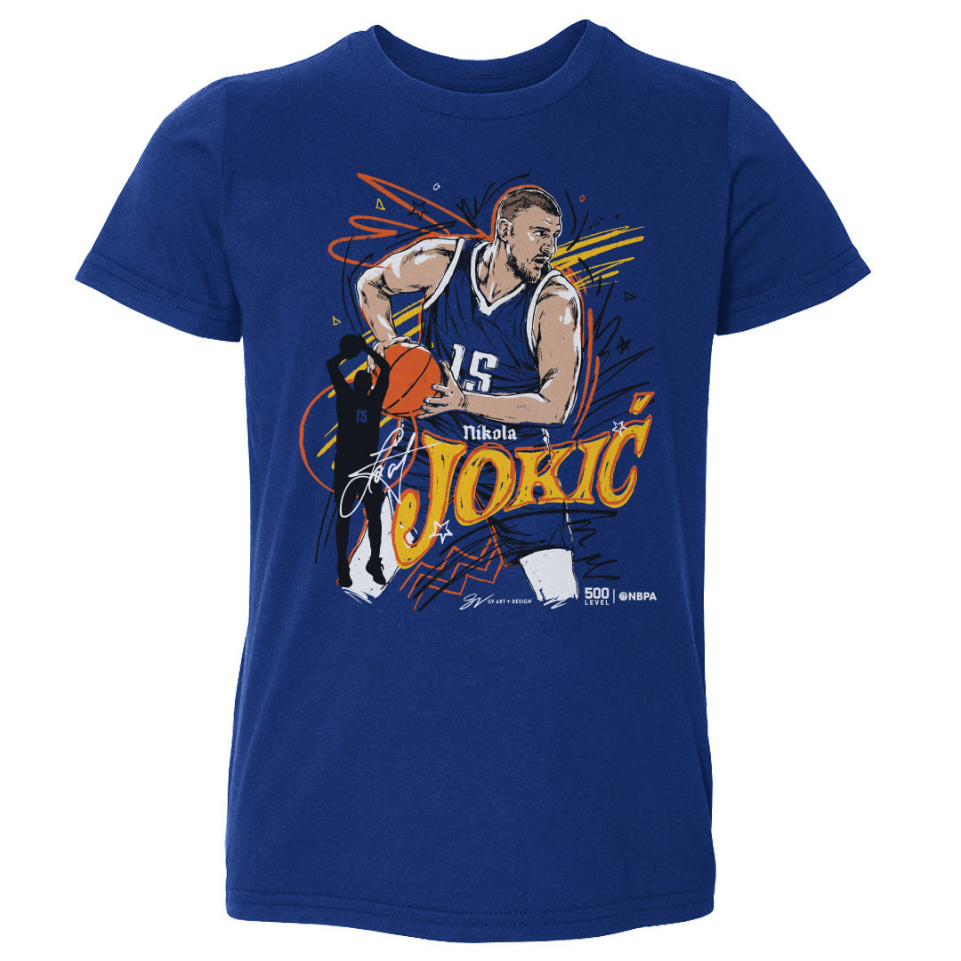 Nikola Jokic Kids Toddler T-Shirt | 500 LEVEL