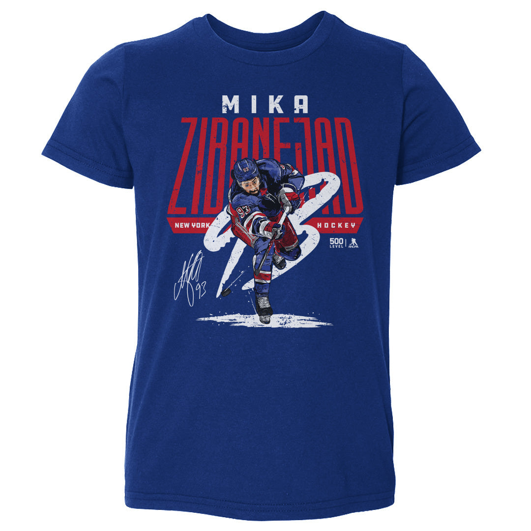 Mika Zibanejad Kids Toddler T-Shirt | 500 LEVEL