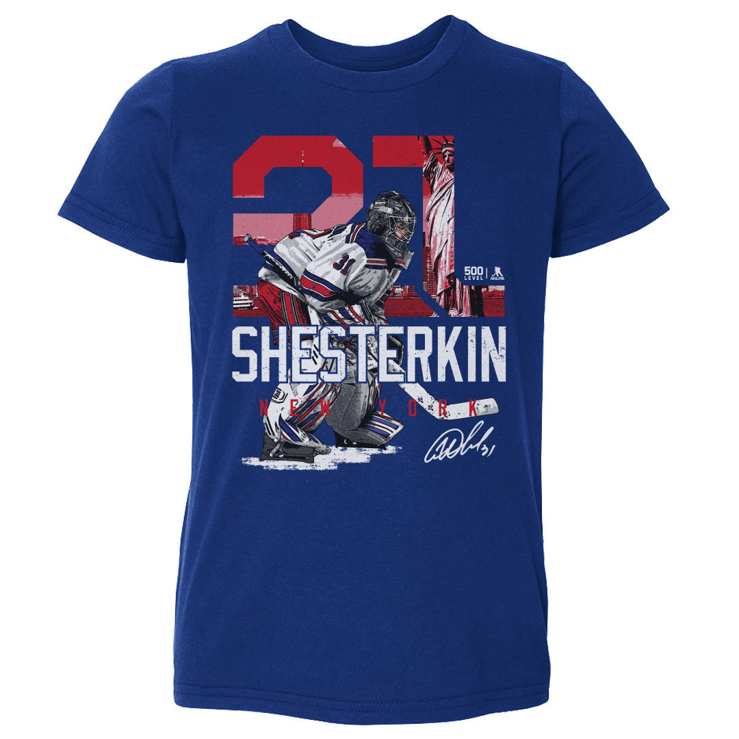 Igor Shesterkin Kids Toddler T-Shirt | 500 LEVEL