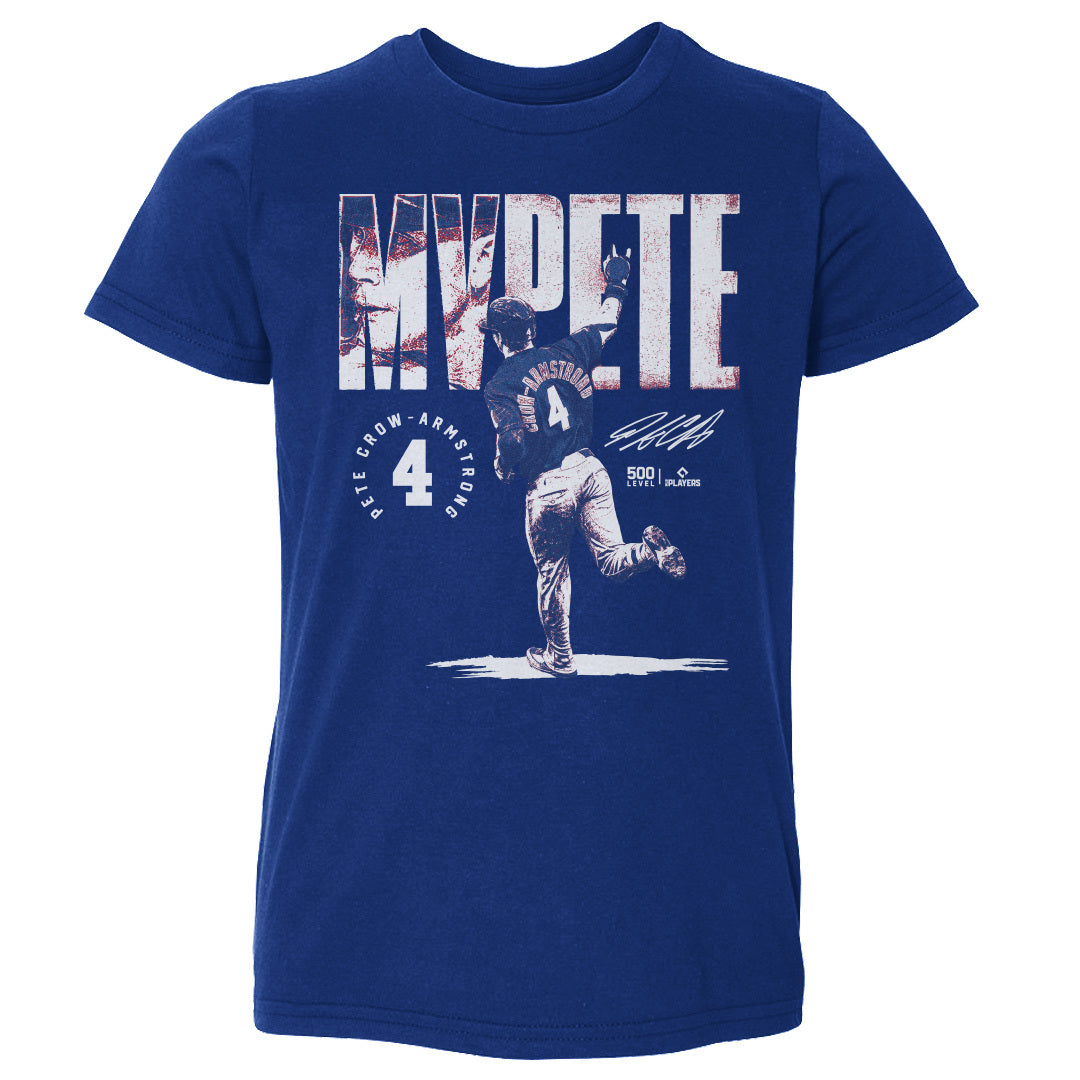 Pete Crow-Armstrong Kids Toddler T-Shirt | 500 LEVEL