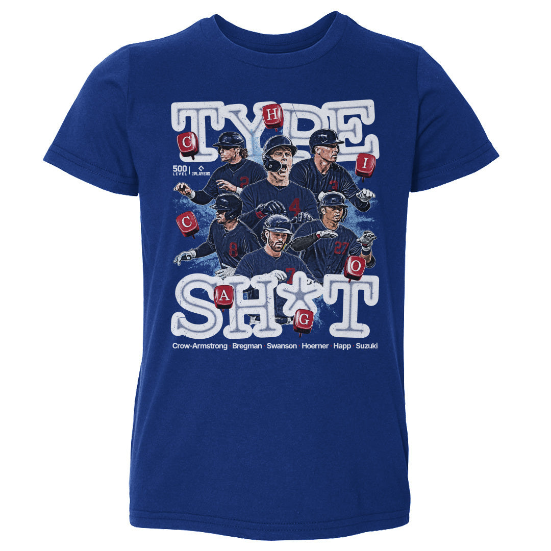 Chicago C Baseball Kids Toddler T-Shirt | 500 LEVEL