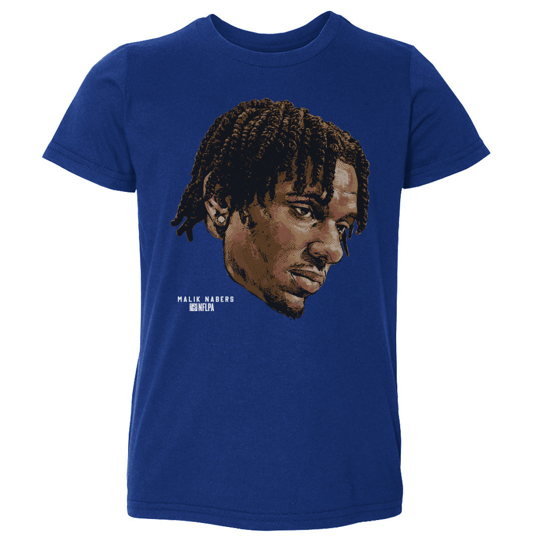 Malik Nabers Kids Toddler T-Shirt | 500 LEVEL