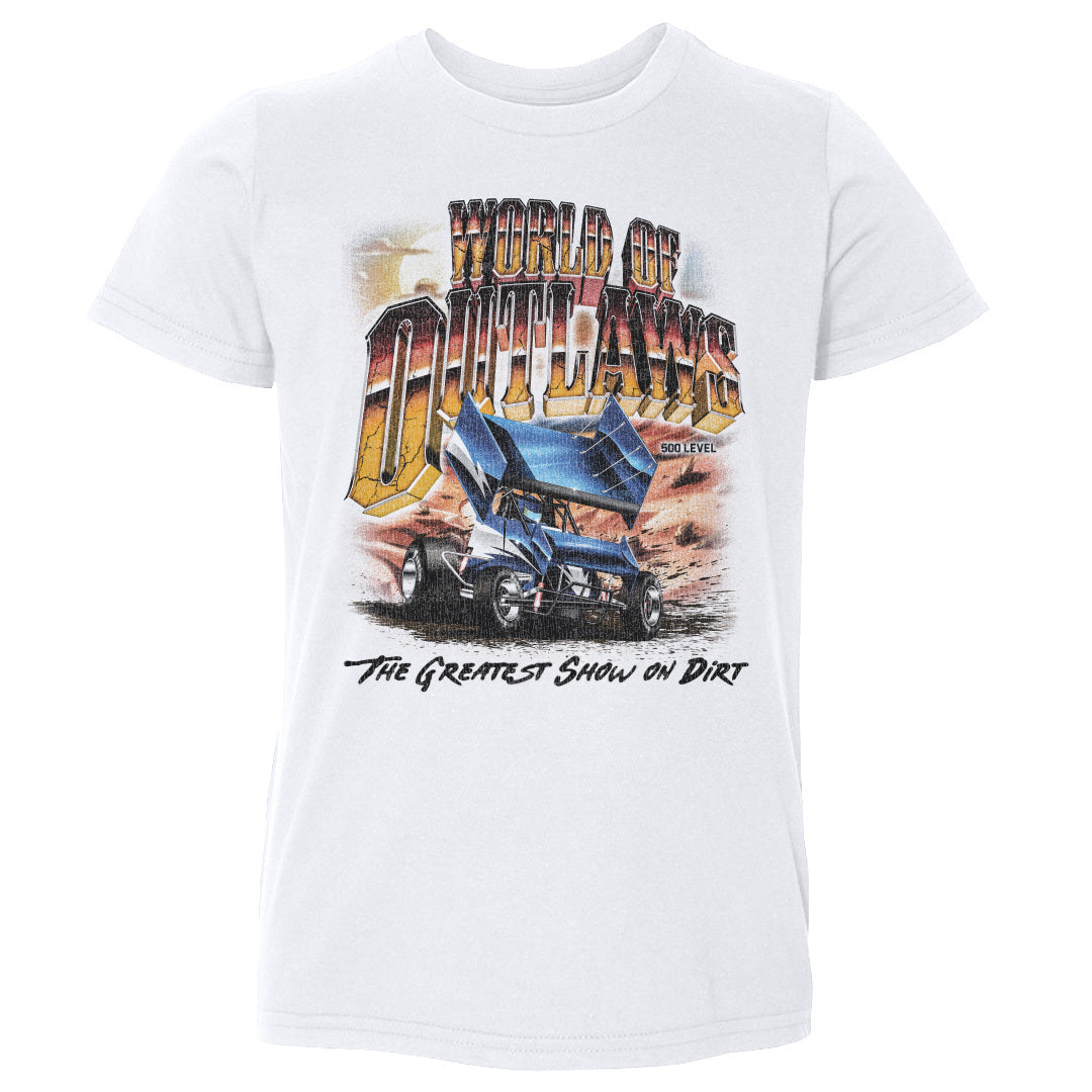 World Of Outlaws Kids Toddler T-Shirt | 500 LEVEL