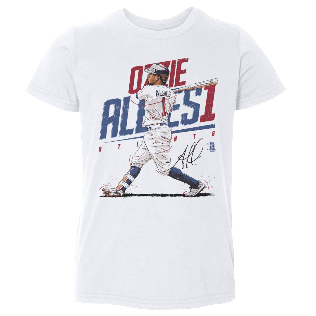 Ozzie Albies Kids Toddler T-Shirt | 500 LEVEL