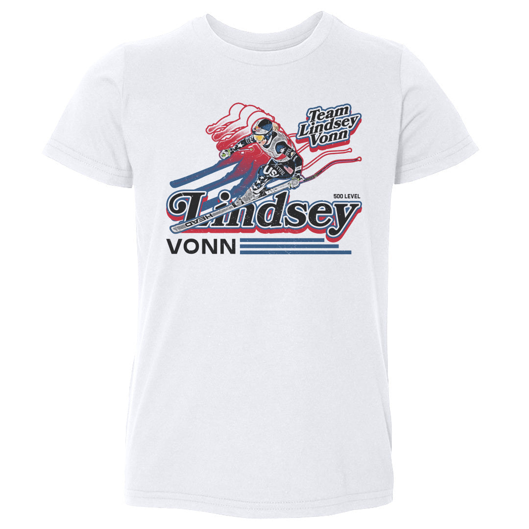Lindsey Vonn Kids Toddler T-Shirt | 500 LEVEL