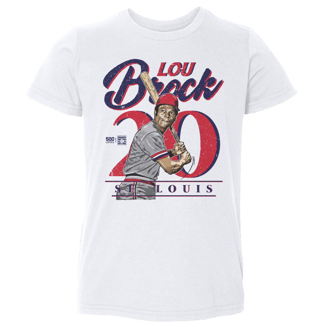 Lou Brock Kids Toddler T-Shirt | 500 LEVEL