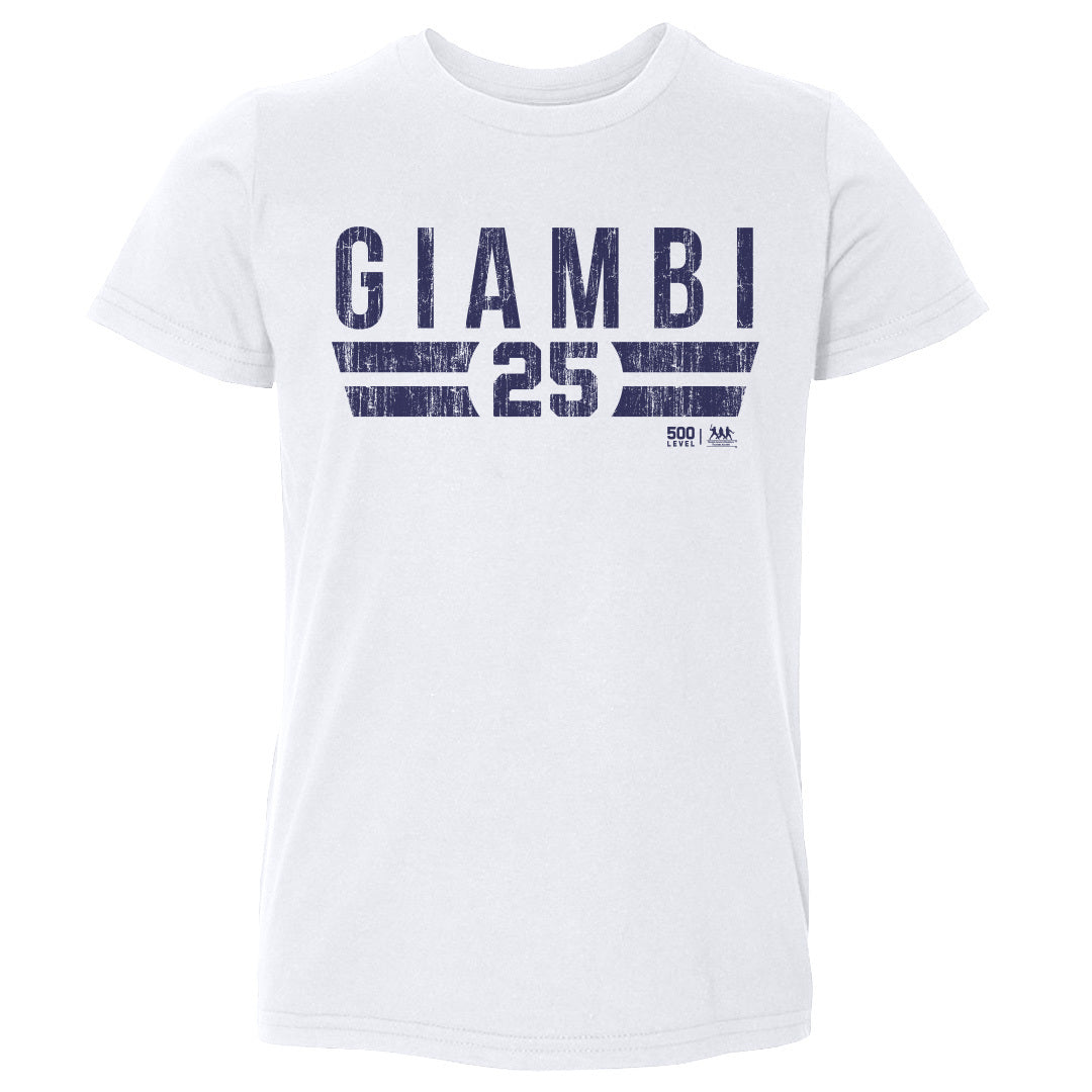 Jason Giambi Kids Toddler T-Shirt | 500 LEVEL