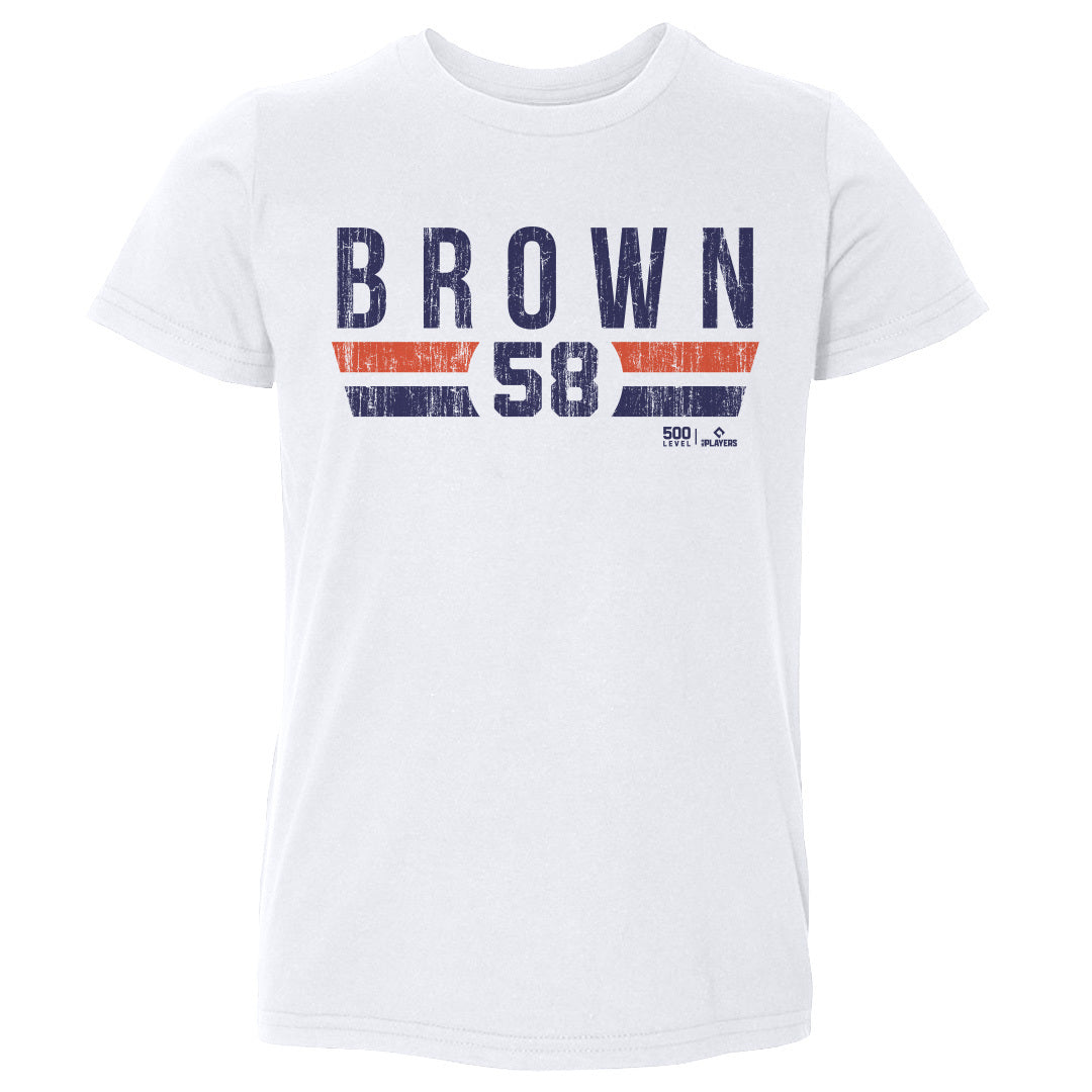 Hunter Brown Kids Toddler T-Shirt | 500 LEVEL