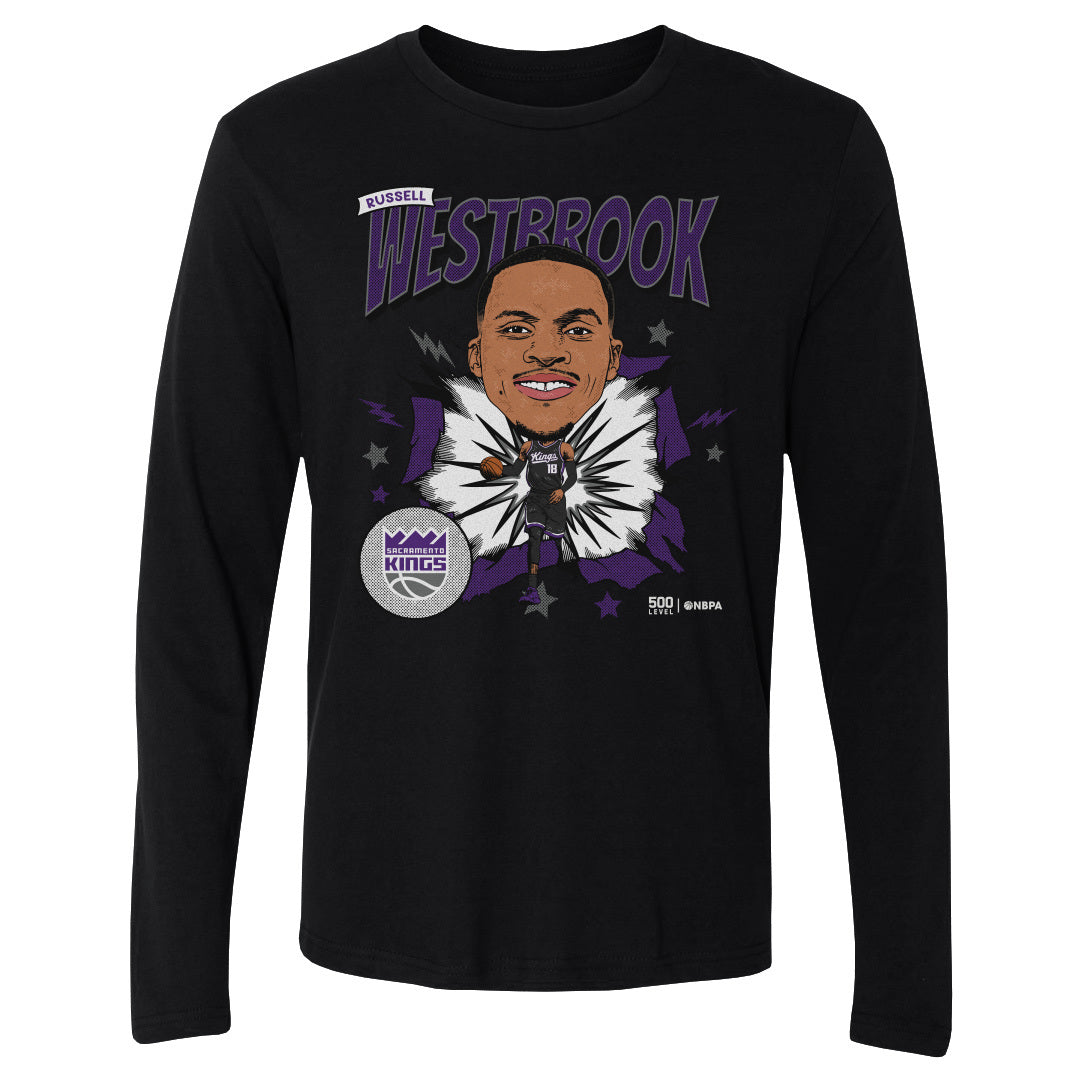 Russell Westbrook Men's Long Sleeve T-Shirt | 500 LEVEL