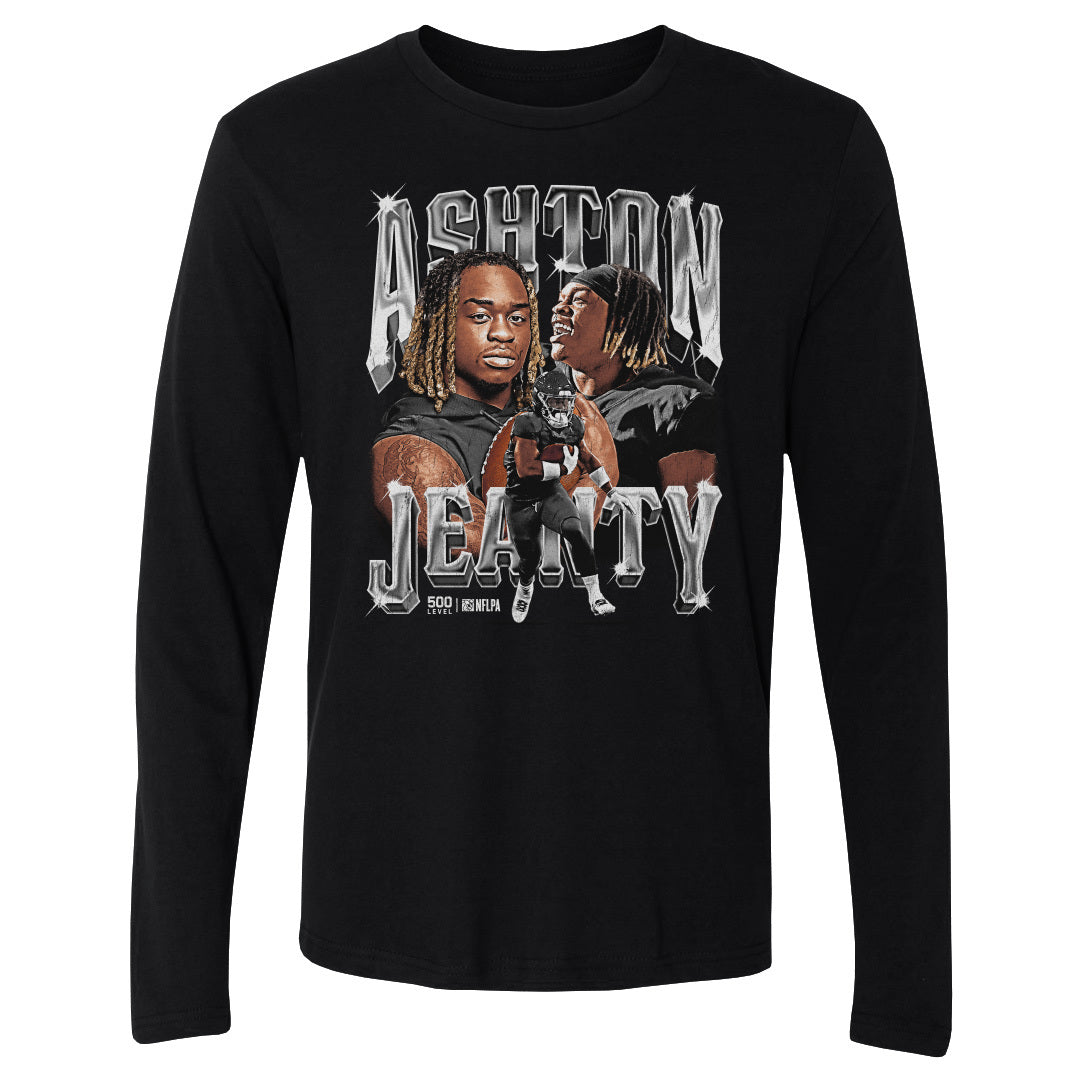 Ashton Jeanty Men's Long Sleeve T-Shirt | 500 LEVEL
