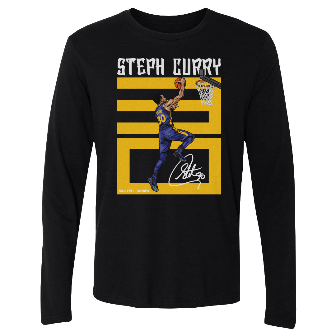 Steph Curry Men's Long Sleeve T-Shirt | 500 LEVEL