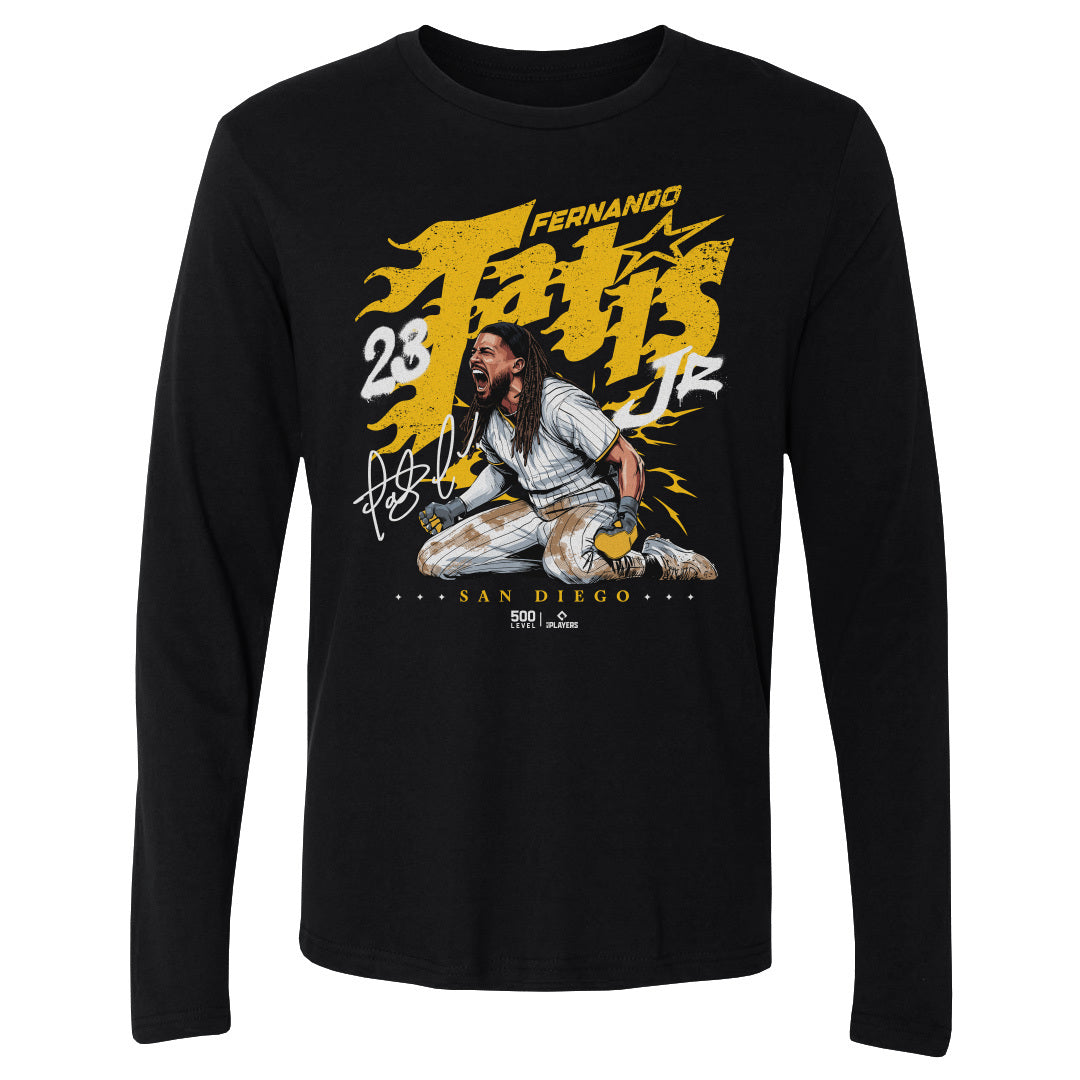 Fernando Tatis Jr. Men's Long Sleeve T-Shirt | 500 LEVEL