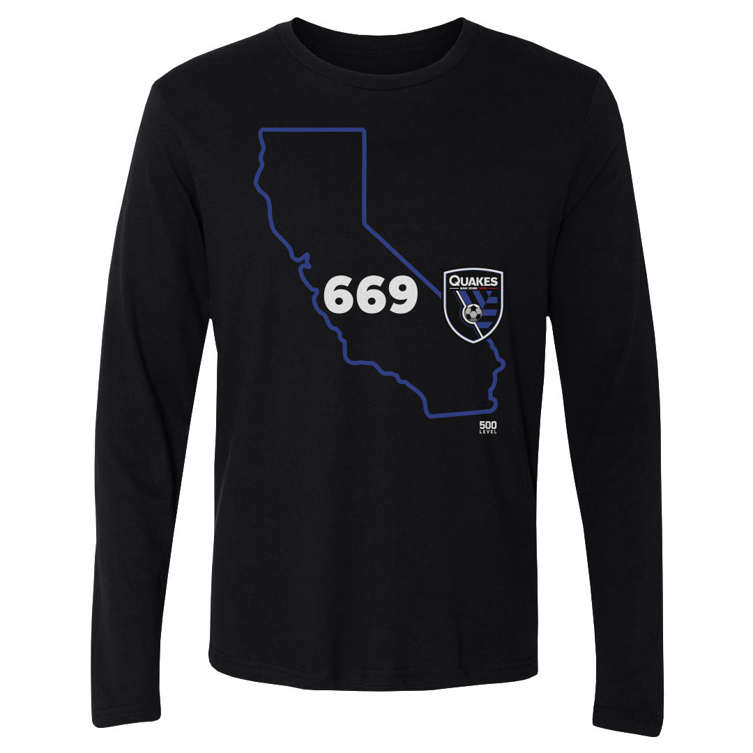 San Jose Earthquakes Men's Long Sleeve T-Shirt | 500 LEVEL