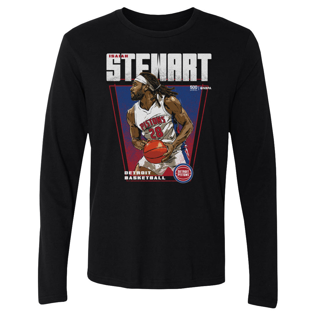 Isaiah Stewart Men's Long Sleeve T-Shirt | 500 LEVEL