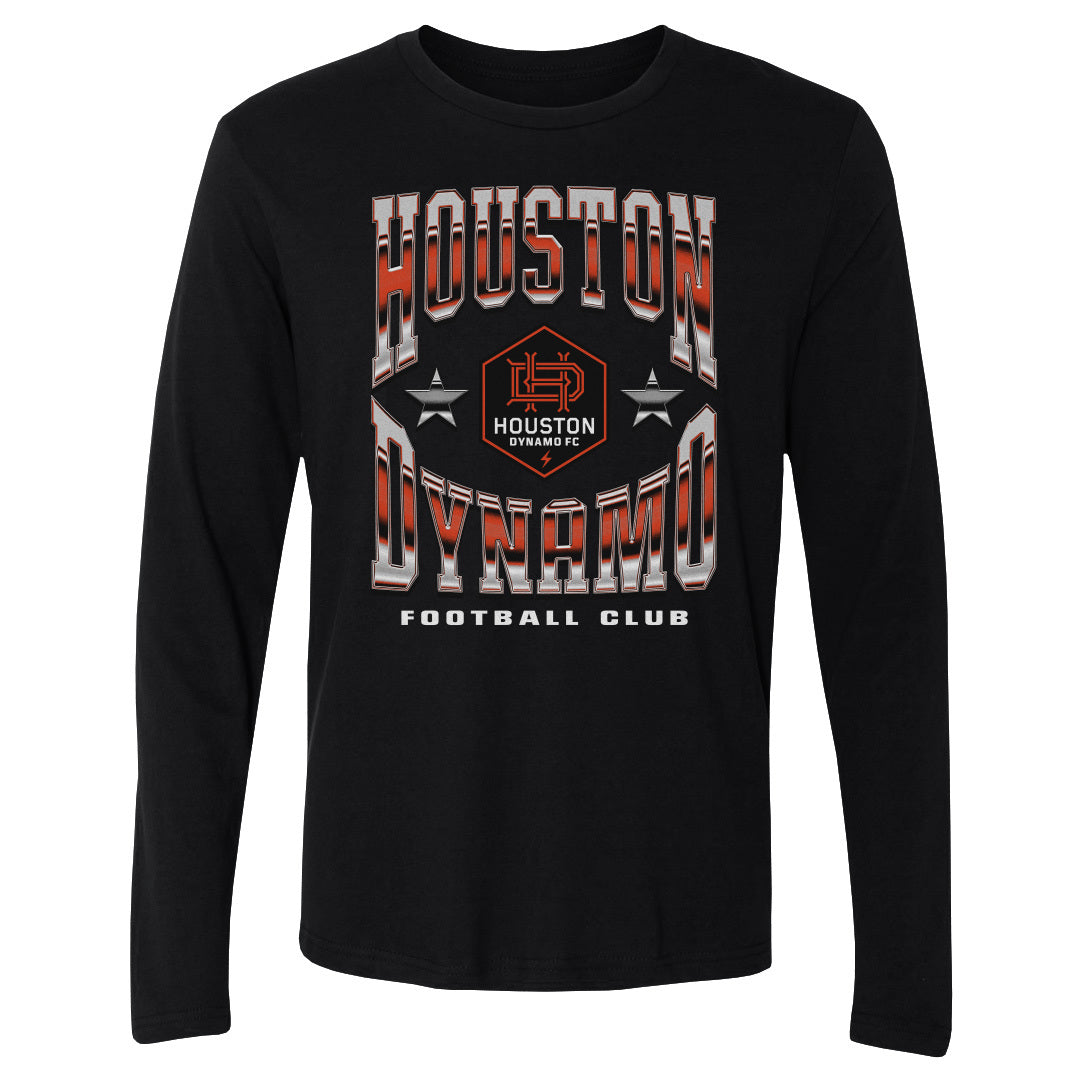 Houston Dynamo FC Men&#39;s Long Sleeve T-Shirt | 500 LEVEL
