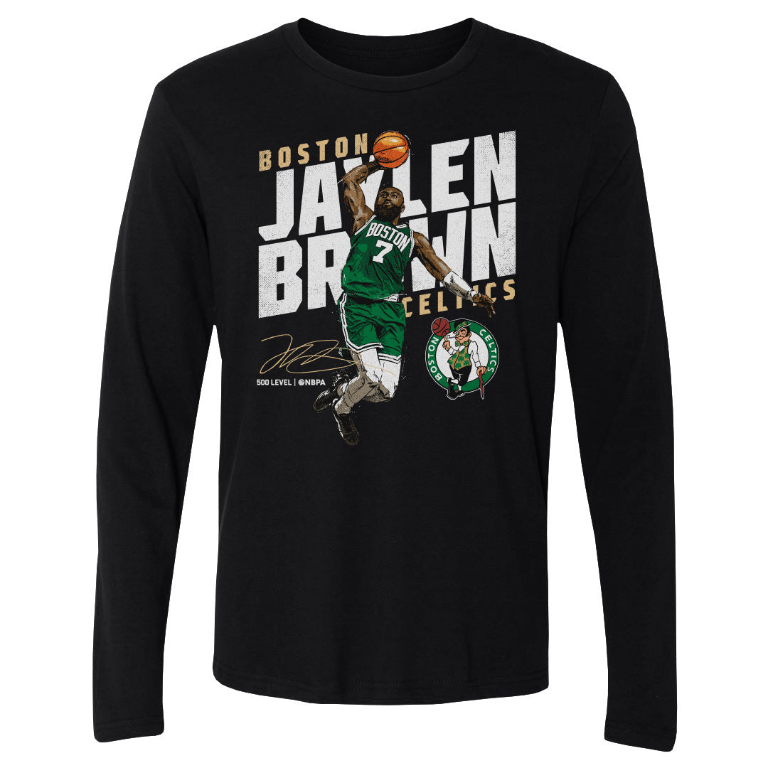 Jaylen Brown Men's Long Sleeve T-Shirt | 500 LEVEL