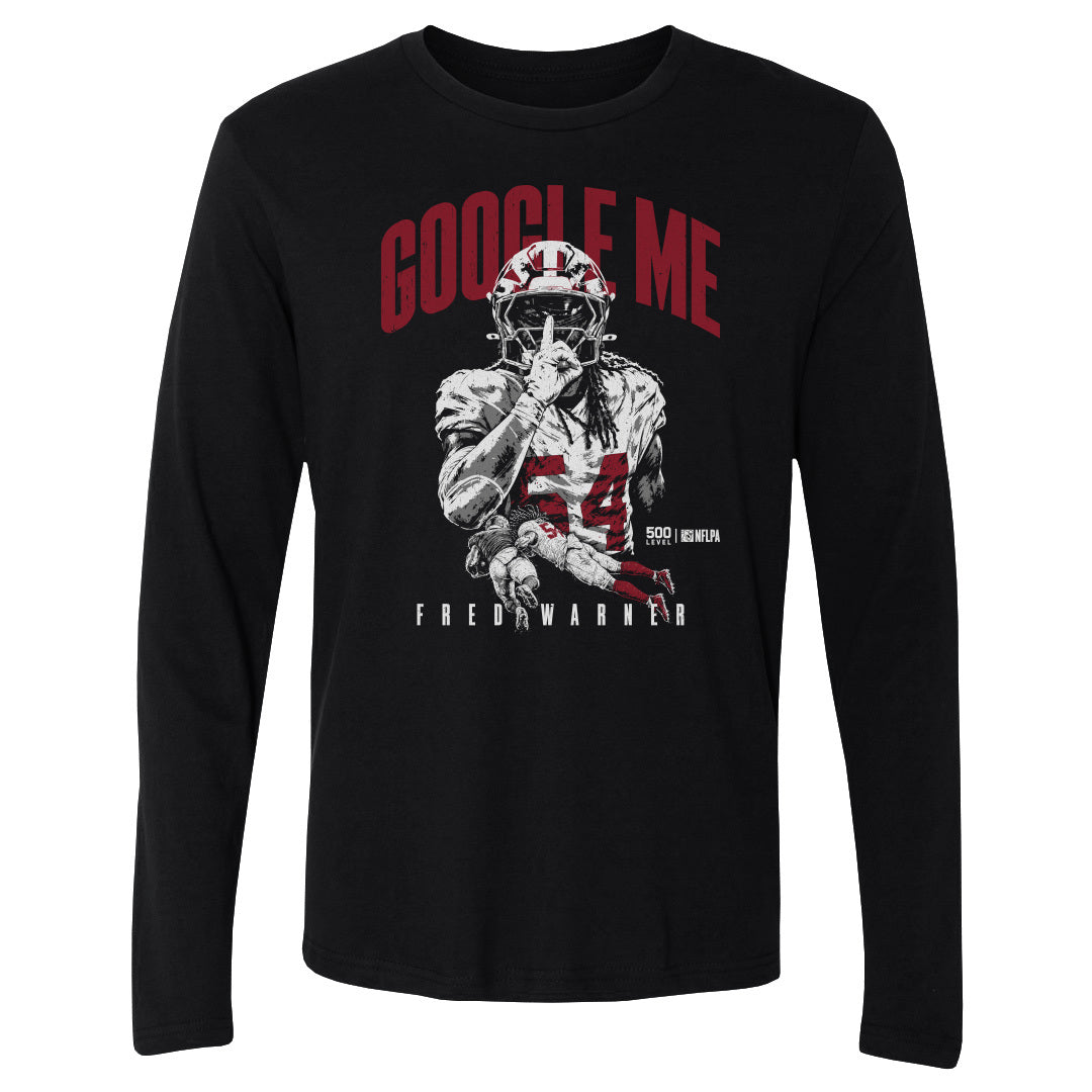Fred Warner Men's Long Sleeve T-Shirt | 500 LEVEL