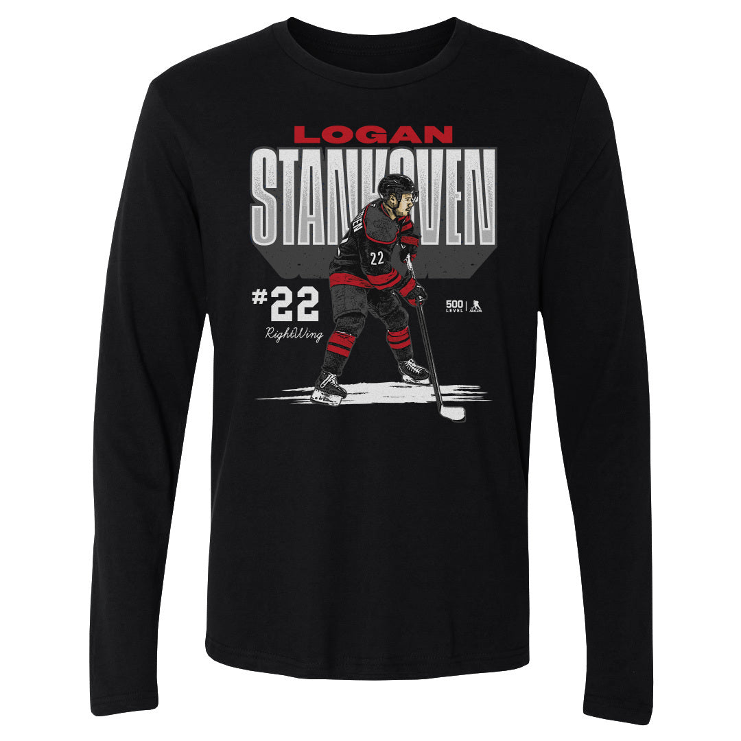 Logan Stankoven Men's Long Sleeve T-Shirt | 500 LEVEL