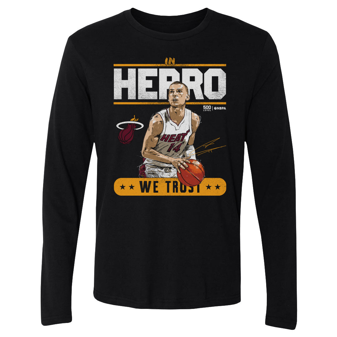 Tyler Herro Men's Long Sleeve T-Shirt | 500 LEVEL