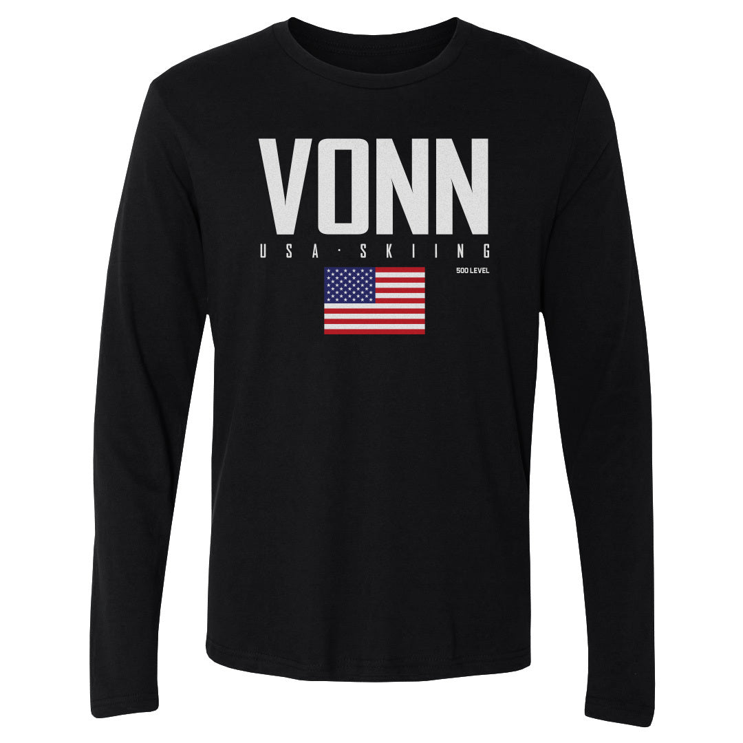 Lindsey Vonn Men's Long Sleeve T-Shirt | 500 LEVEL