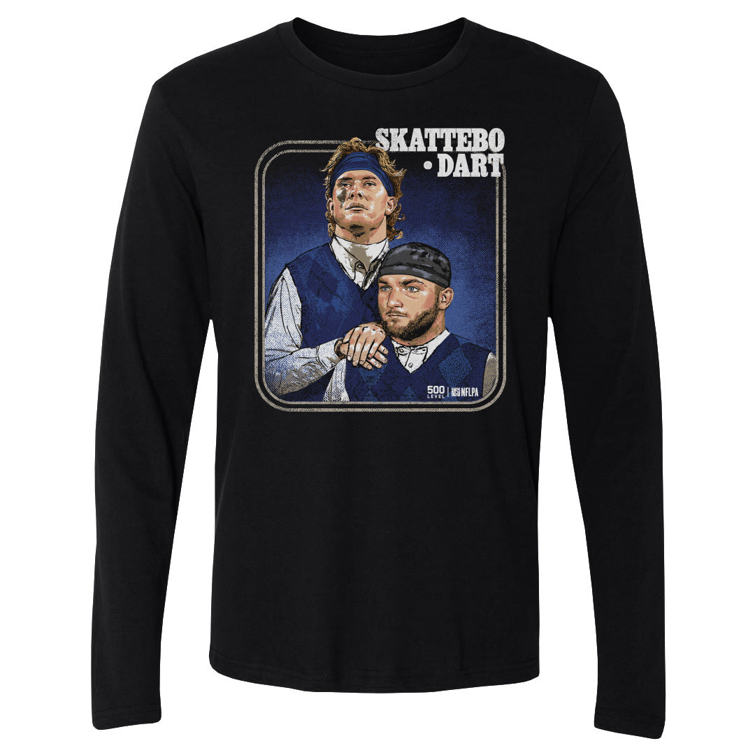 Jaxson Dart Men's Long Sleeve T-Shirt | 500 LEVEL