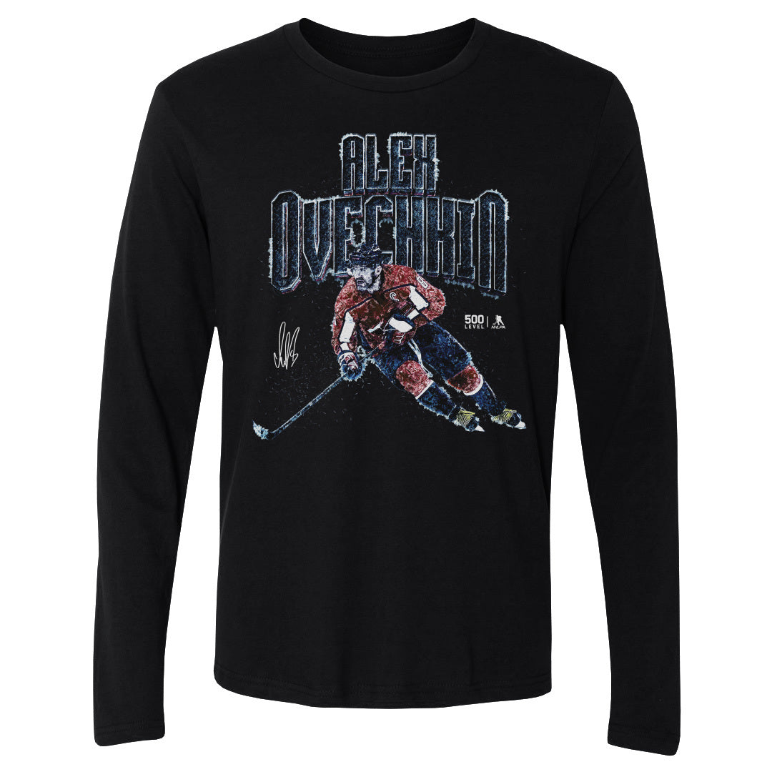 Alex Ovechkin Men's Long Sleeve T-Shirt | 500 LEVEL