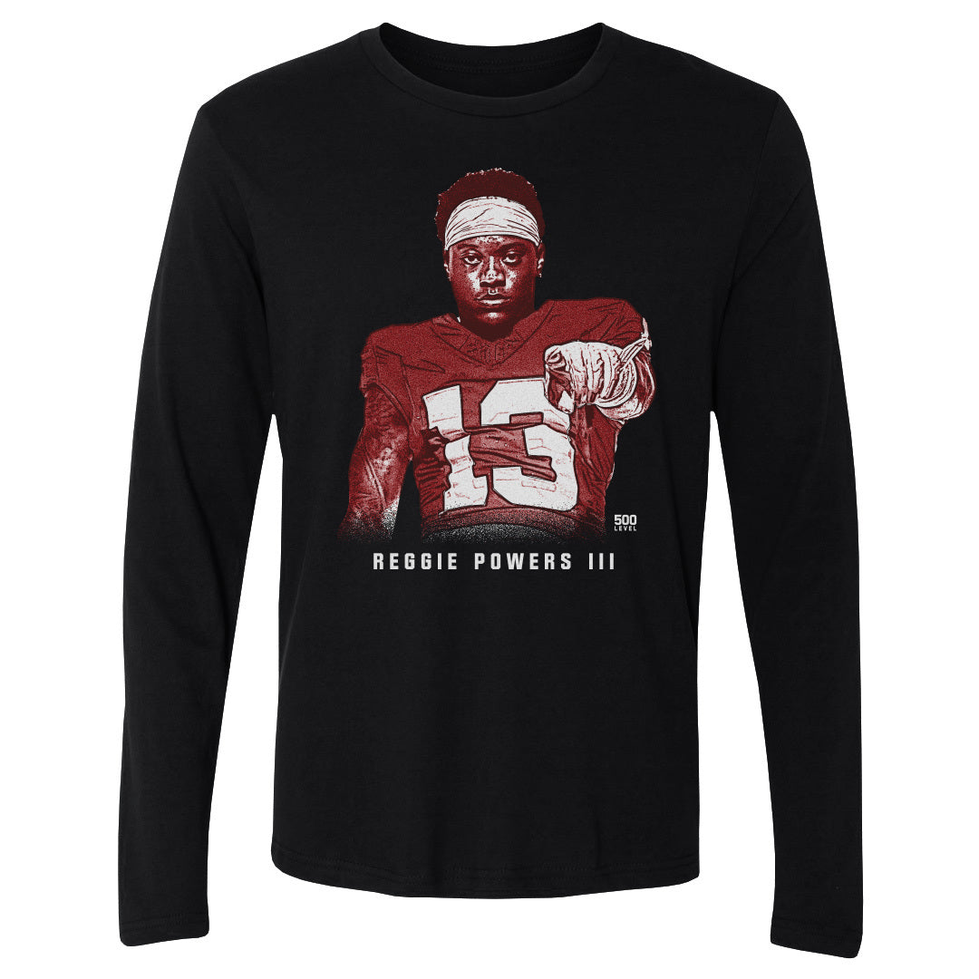 Reggie Powers III Men's Long Sleeve T-Shirt | 500 LEVEL