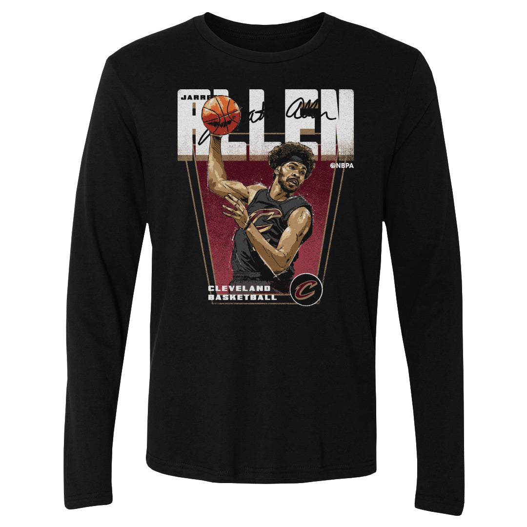 Jarrett Allen Men's Long Sleeve T-Shirt | 500 LEVEL