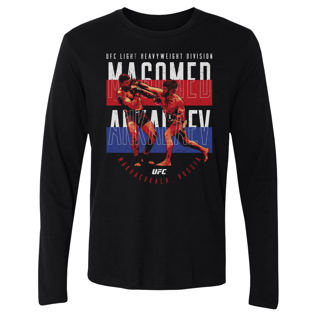 Magomed Ankalaev Men's Long Sleeve T-Shirt | 500 LEVEL