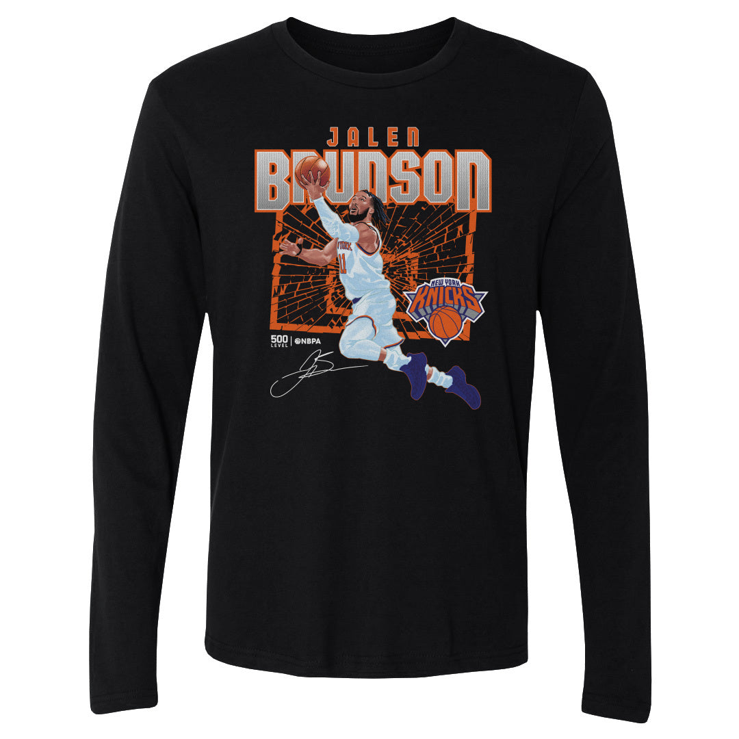 Jalen Brunson Men's Long Sleeve T-Shirt | 500 LEVEL
