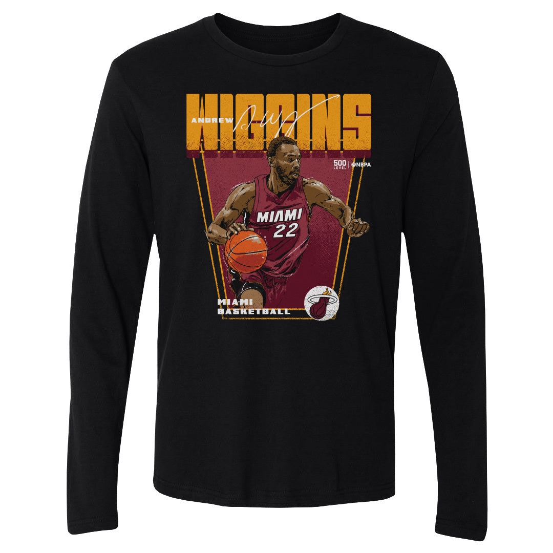 Andrew Wiggins Men's Long Sleeve T-Shirt | 500 LEVEL