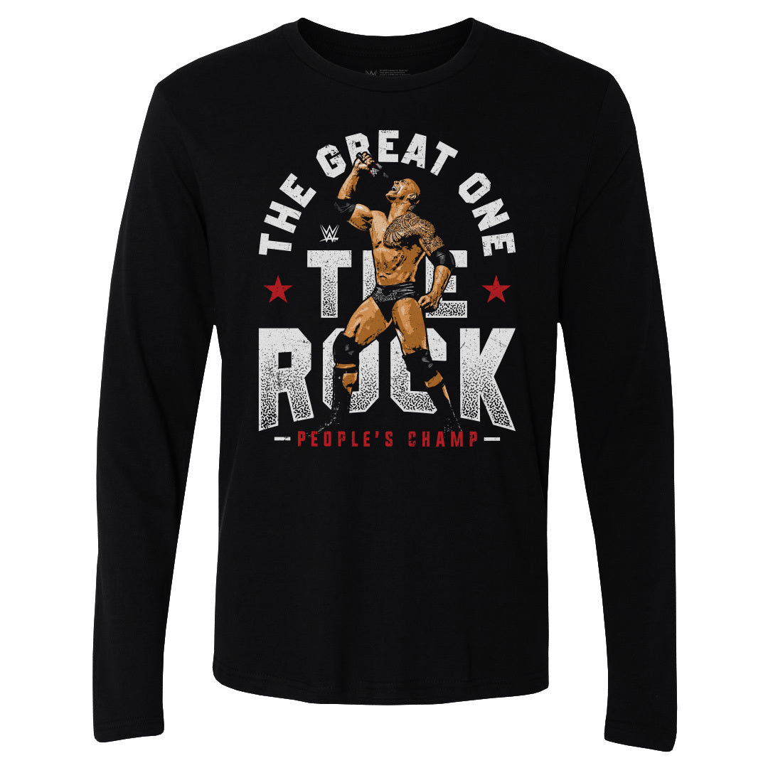 The Rock Men's Long Sleeve T-Shirt | 500 LEVEL
