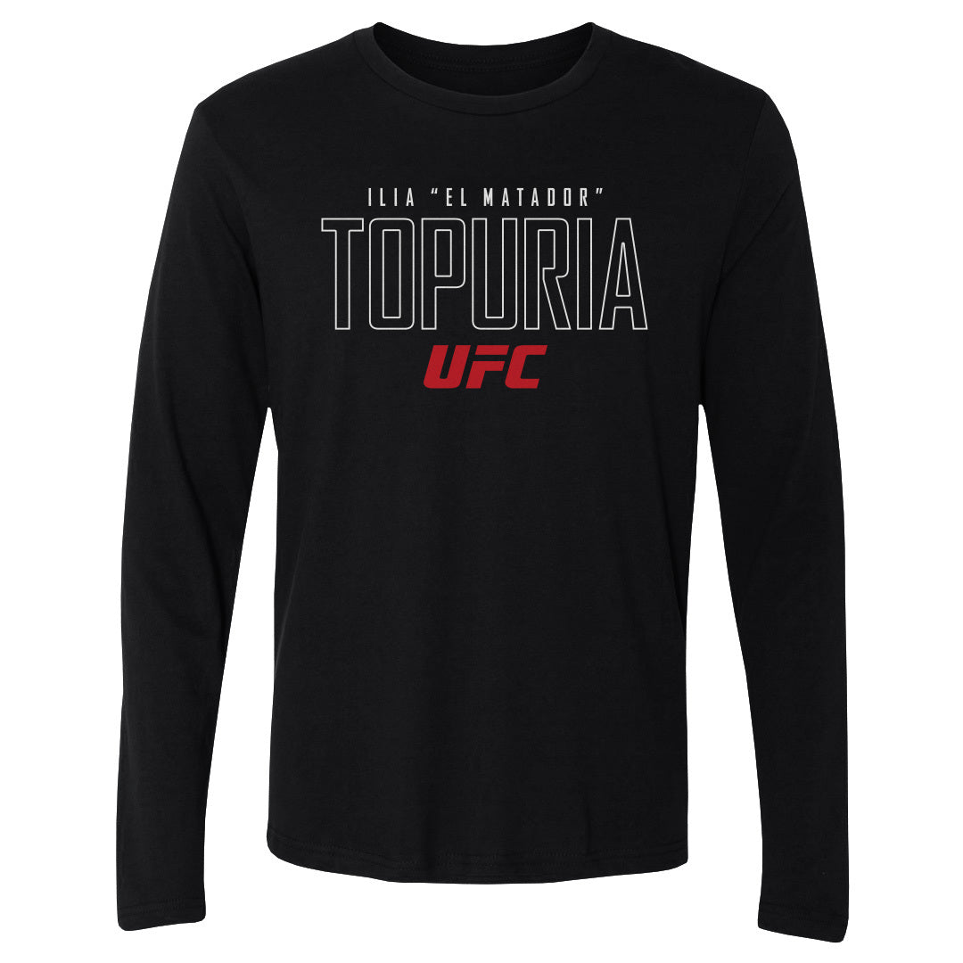 Ilia Topuria Men's Long Sleeve T-Shirt | 500 LEVEL