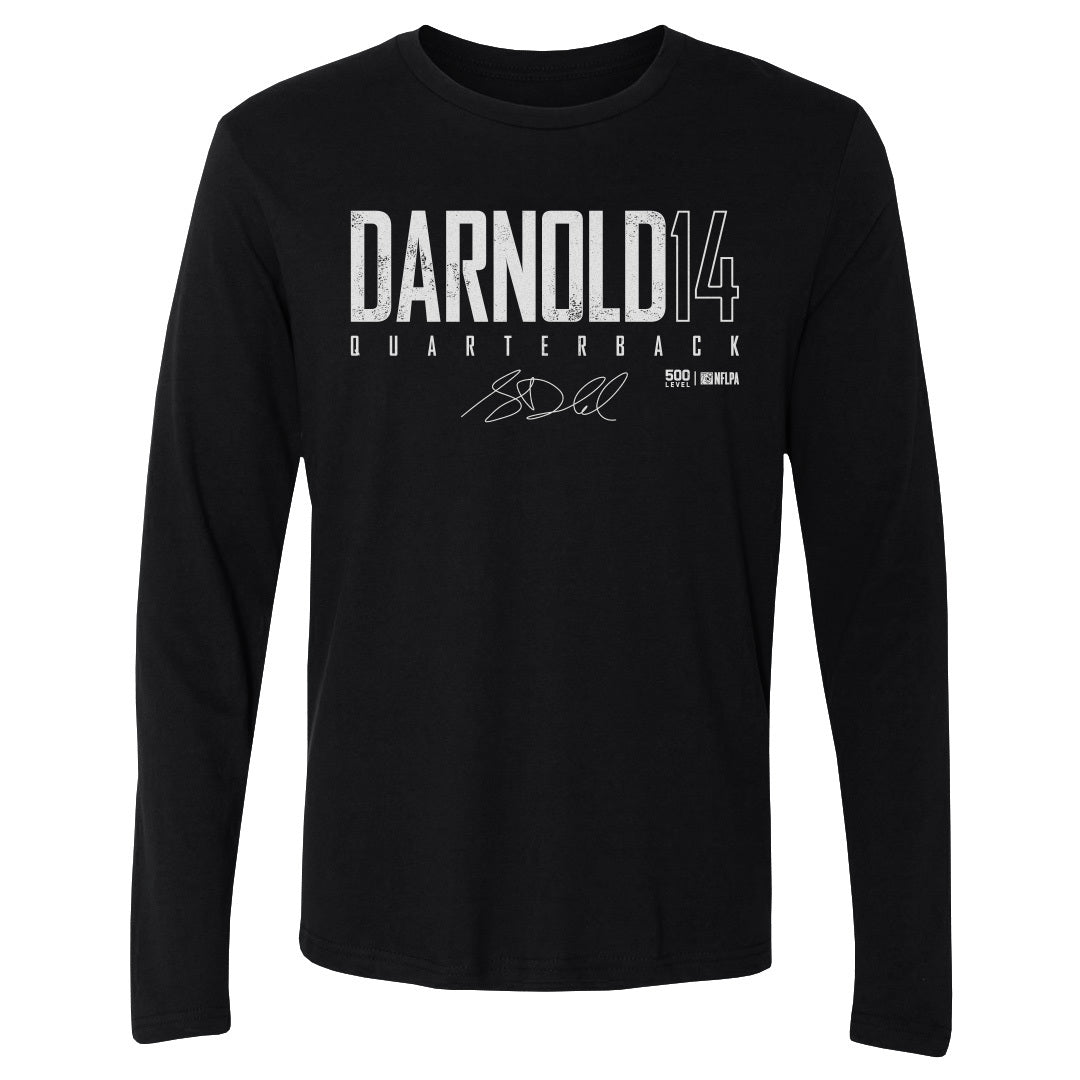 Sam Darnold Men's Long Sleeve T-Shirt | 500 LEVEL