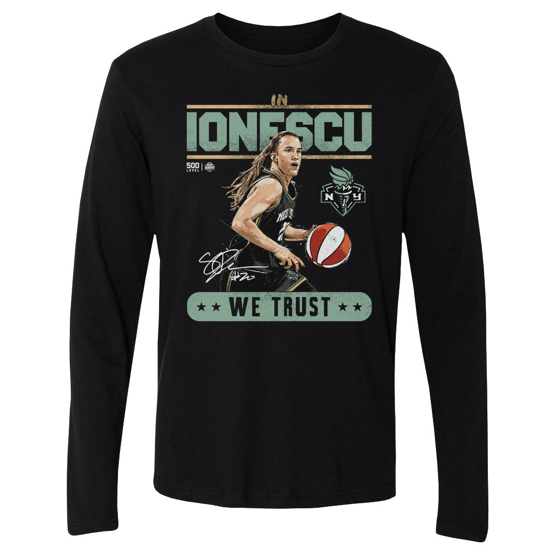 Sabrina Ionescu Men's Long Sleeve T-Shirt | 500 LEVEL