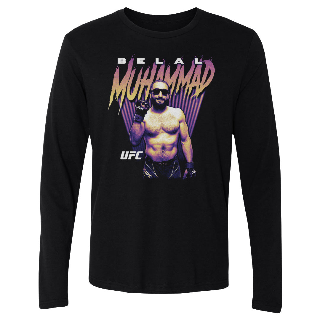 Belal Muhammad Men's Long Sleeve T-Shirt | 500 LEVEL