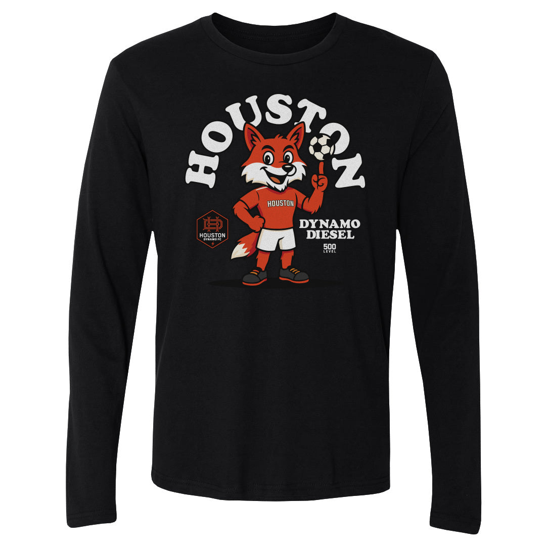 Houston Dynamo FC Men's Long Sleeve T-Shirt | 500 LEVEL