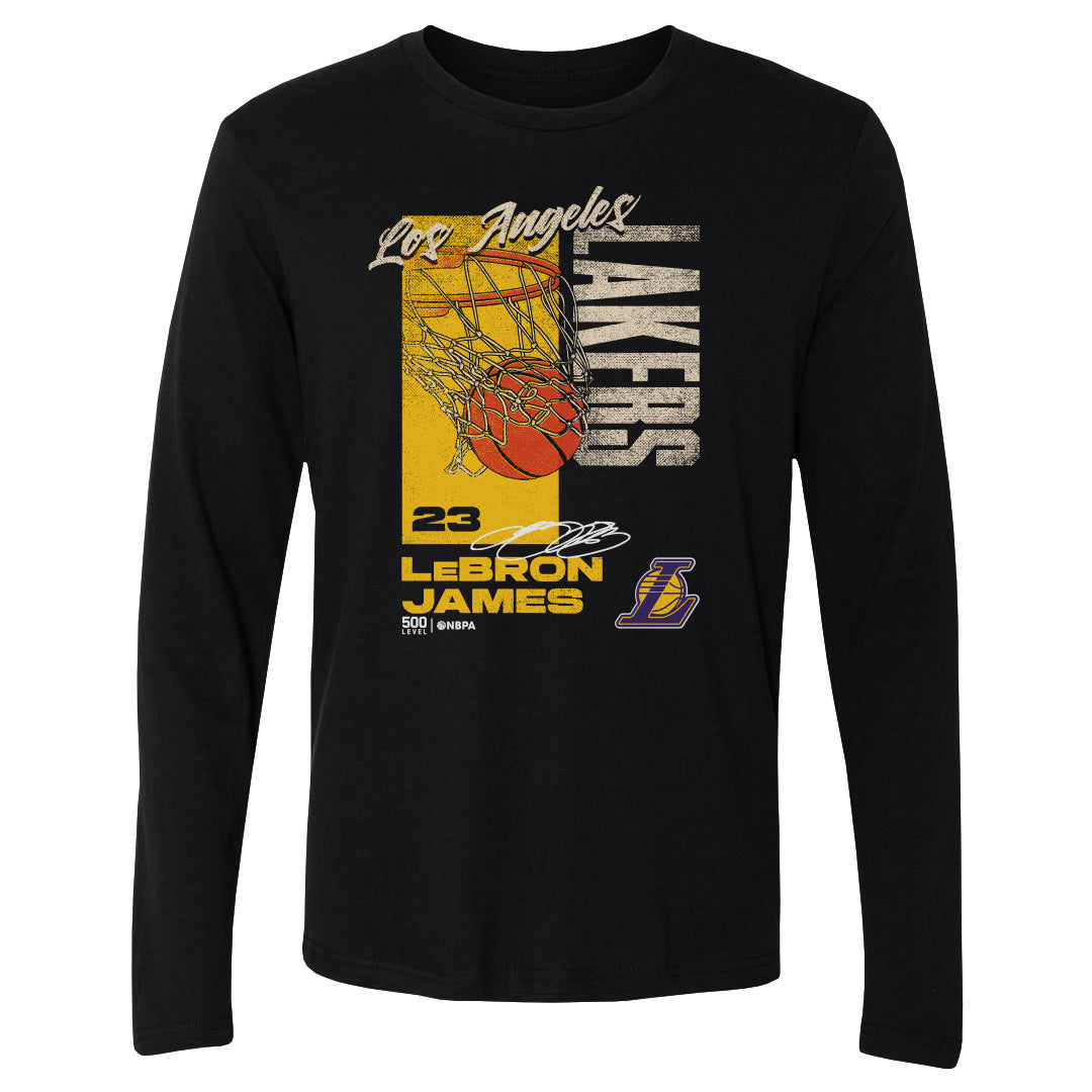 LeBron James Men's Long Sleeve T-Shirt | 500 LEVEL