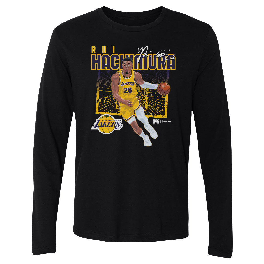Rui Hachimura Men's Long Sleeve T-Shirt | 500 LEVEL