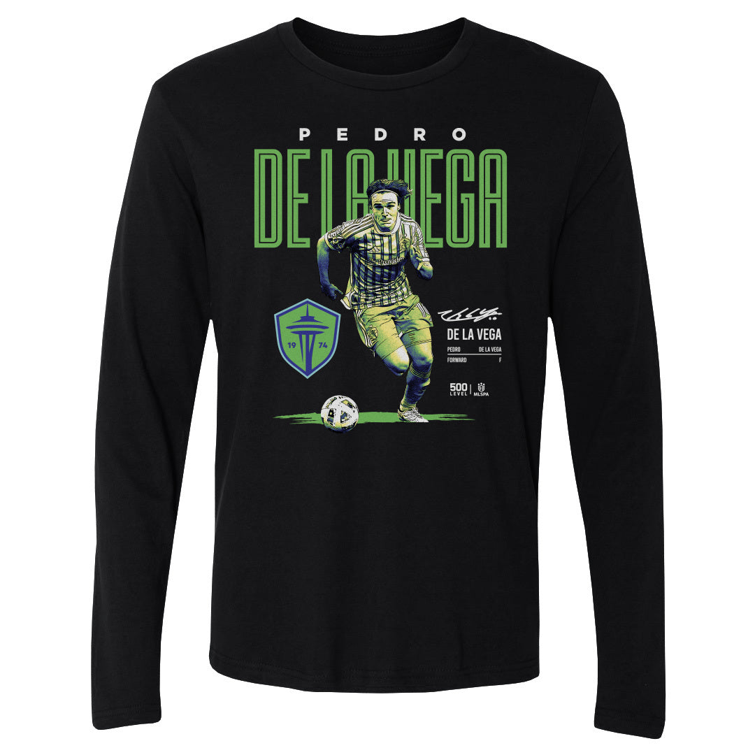 Pedro De La Vega Men's Long Sleeve T-Shirt | 500 LEVEL