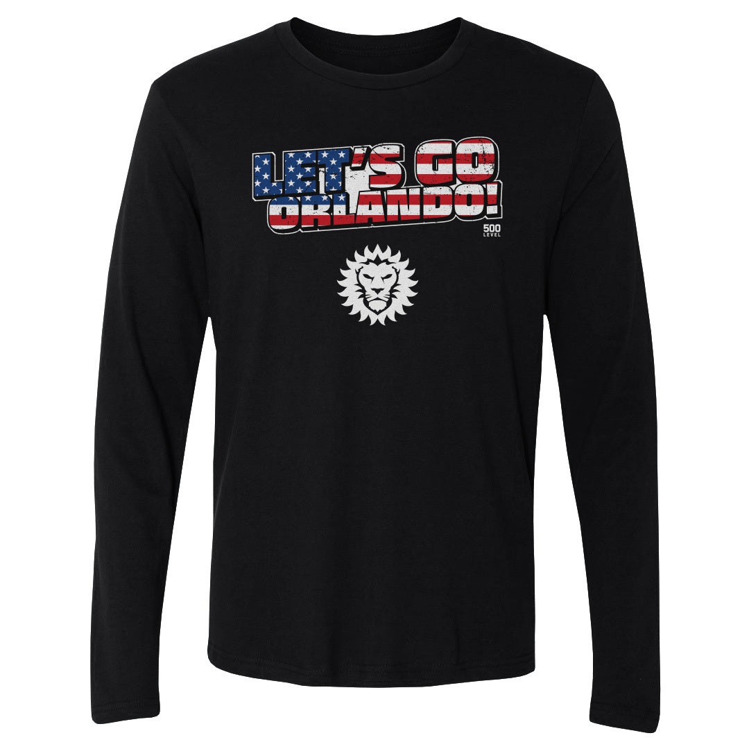 Orlando City Men's Long Sleeve T-Shirt | 500 LEVEL
