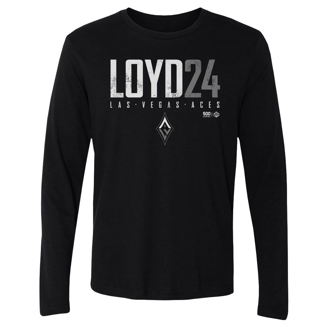 Jewell Loyd Men's Long Sleeve T-Shirt | 500 LEVEL