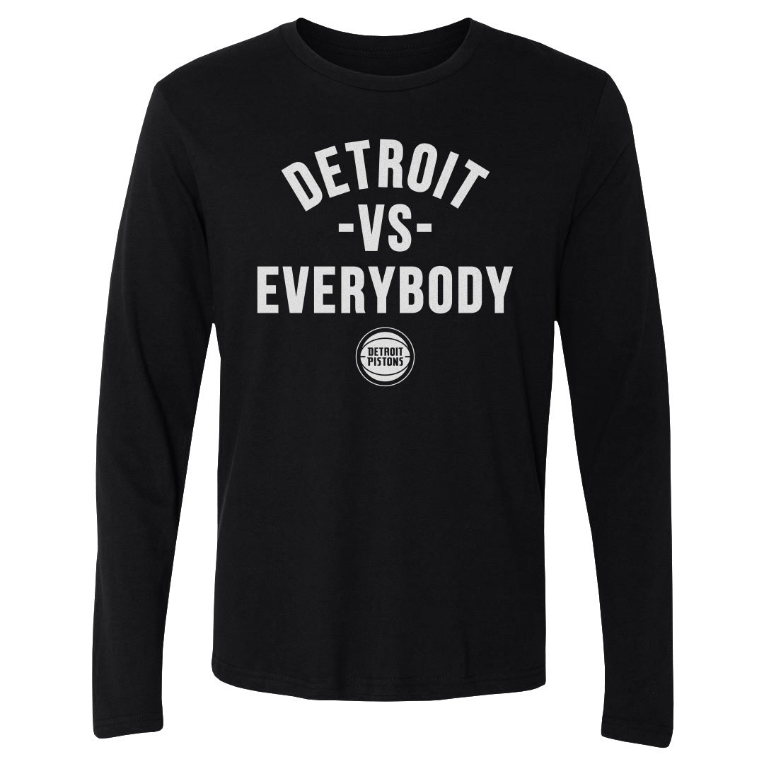 Detroit Pistons Men's Long Sleeve T-Shirt | 500 LEVEL