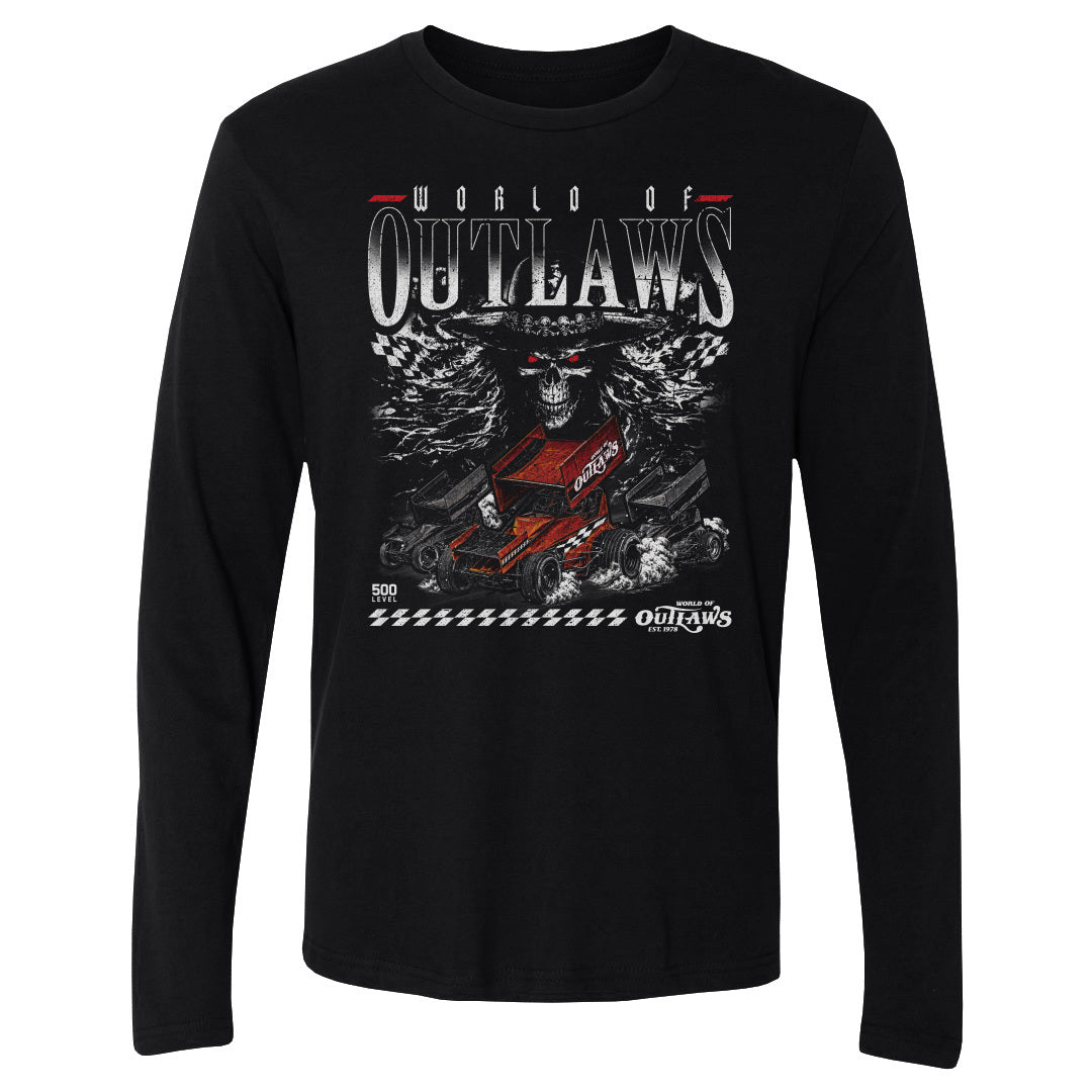 World Of Outlaws Men's Long Sleeve T-Shirt | 500 LEVEL