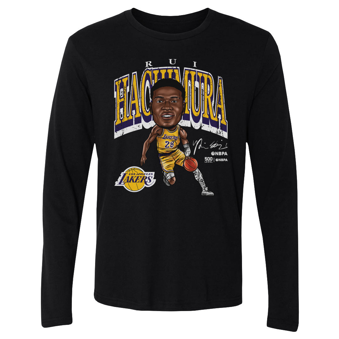 Rui Hachimura Men's Long Sleeve T-Shirt | 500 LEVEL